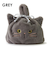 【WOVEN /ウーヴン】 エコファー ねこ フェイス 2WAY BAG 猫巾着 バッグ