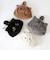 【WOVEN /ウーヴン】 エコファー ねこ フェイス 2WAY BAG 猫巾着 バッグ