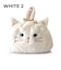 【WOVEN /ウーヴン】 エコファー ねこ フェイス 2WAY BAG 猫巾着 バッグ