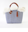 【WOVEN /ウーヴン】 エコファー ねこフラップカバー バッグカバー トートバッグ用 猫