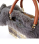 【WOVEN /ウーヴン】 エコファー ねこフラップカバー バッグカバー トートバッグ用 猫
