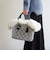【WOVEN /ウーヴン】 エコファー ねこフラップカバー バッグカバー トートバッグ用 猫