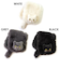 【WOVEN /ウーヴン】 エコファー ねこフラップカバー バッグカバー トートバッグ用 猫