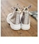 kitson キットソン ハイカットスニーカー サイドジッパー ラインストーン スニーカー 