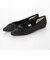 kitson キットソン 防水 ポインテッド レインバレエパンプス