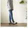 FAVOFAVO ファボファボ 厚底ショートサイドゴアブーツ
