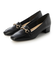 FAVO FAVO ファヴォファヴォ 3.5cmヒール レインビットスリッポン ローファー