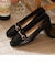 FAVO FAVO ファヴォファヴォ 3.5cmヒール レインビットスリッポン ローファー