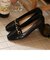 FAVO FAVO ファヴォファヴォ 3.5cmヒール レインビットスリッポン ローファー