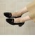 FAVO FAVO ファヴォファヴォ 3.5cmヒール レインビットスリッポン ローファー