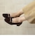 FAVO FAVO ファヴォファヴォ 3.5cmヒール レインビットスリッポン ローファー