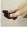 FAVO FAVO ファヴォファヴォ 3.5cmヒール レインビットスリッポン ローファー