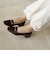 FAVO FAVO ファヴォファヴォ 3.5cmヒール レインビットスリッポン ローファー