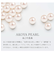 【選べる素材(K18 プラチナ)】ピアス あこや真珠 アメリカンピアス 7.0-8.0mm レディース パール 18金 PT900 ゴールド K18 ララクリスティー LPAC