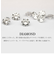ネックレス レディース 18金 プラチナ ダイヤ ダイヤモンド 0.1ct PT900 ゴールド K18 ソリティア LPUC ララクリスティー