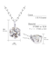 ネックレス レディース 18金 プラチナ ダイヤ ダイヤモンド 0.1ct PT900 ゴールド K18 ソリティア LPUC ララクリスティー