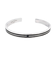 バングル ブレスレット メンズ シルバー シルバー925 シンプル おしゃれ ブランド オリンピア BLACK Label b3049-b LSC ララクリスティー
