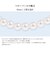 【選べる素材(K18 プラチナ)】アンクレット レディース あこや真珠 4.0-5.0mm ステーション パール プラチナ 18金 PT850 ゴールド K18 ララクリスティー LPAC