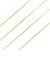 ネックレス チェーン 18金 最長40cm ベネチアン チェーンのみ 幅0.5mm  ゴールド K18 長さ調整可能 LCC ララクリスティー