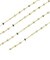 ネックレス チェーン 18金 最長45cm ペタル チェーンのみ 約0.7g 幅1.1mm ゴールド K18 長さ調整可能 LCC ララクリスティー