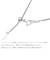 ネックレス チェーン プラチナ 最長45cm マルベリー チェーンのみ 幅 1.4mm 約3.8g PT850 長さ調整可能 LCC ララクリスティー