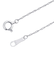 ネックレス チェーン プラチナ 50cm スクリュー チェーンのみ 幅0.8mm 約0.85g PT850 長さ50cm LCC ララクリスティー