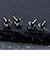 【選べる素材(K18 プラチナ)】ピアス レディース メンズ プラチナ ブラックダイヤモンド 計1ct 一粒 ローズカット 6本爪 Pt900 LPUC ララクリスティー