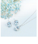 【選べる素材(K18 プラチナ)】ネックレス レディース 18金 プラチナ  アクアマリン 0.2ct 一粒 PT900 ゴールド K18 LPUC ララクリスティー