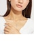 ネックレス レディース 18金 プラチナ プレート シルバー シルバー925 ブランド サイドウェイ WHITE Label LSC ララクリスティー