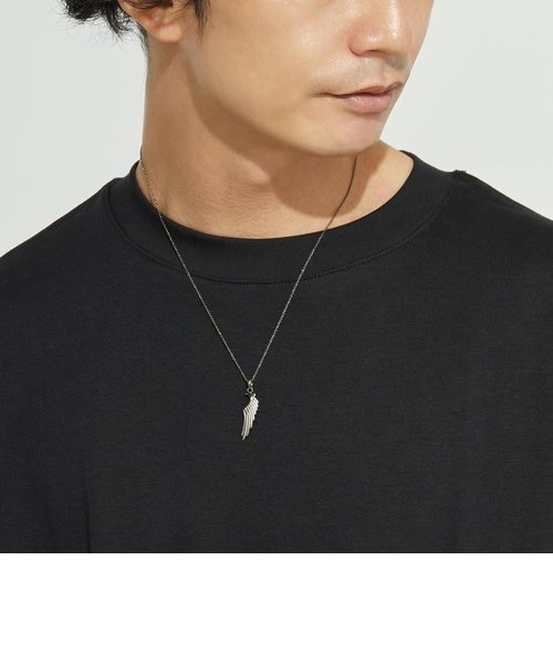 ネックレス メンズ シルバー シルバー925 ブランド 羽 フェザー