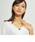 ネックレス レディース 18金 プラチナ 羽 フェザー シルバー シルバー925 ブランド ヴィクトリア ペンダント WHITE Label p5058-w LSC ララクリスティー