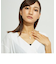 ネックレス レディース 18金 プラチナ 羽 フェザー シルバー シルバー925 ブランド ヴィクトリア ペンダント WHITE Label p5058-w LSC ララクリスティー