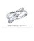 【選べるサイズ(7号～15号)】指輪 レディース シルバー シルバー925 ブランド シンプル おしゃれ リング ロンド WHITE Label r3871-w LSC ララクリスティー