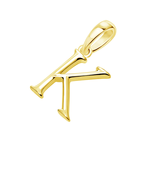 値下げしました！K18 アルファベットチャーム k18 ゴールド ネックレス ペンダントトップ イニシャル チャーム