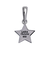 チャーム ステラ 星 レディース メンズ sv925 シルバー ペンダントトップ ネックレス スター 重ね付け 華奢