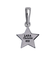 チャーム ステラ 星 レディース メンズ sv925 シルバー ペンダントトップ ネックレス スター 重ね付け 華奢