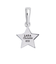 チャーム ステラ 星 レディース メンズ sv925 シルバー ペンダントトップ ネックレス スター 重ね付け 華奢