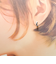 ピアス レディース ハーフ フープ ユニセックス レディース シルバー925 シルバーピアス アクセサリー