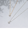 ダイヤモンドネックレス ダイヤモンド 一粒 0.3ct ソリティア プラチナ PT900 ゴールド K18 18金 ベネチアン