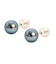 ピアス レディース アコヤ真珠 5.5-7.8mm 計 4珠 バックキャッチ 鑑別書付き