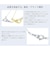 フラワー ダイヤモンド ネックレス 0.5ct PT900 プラチナ K18 18金