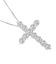 クロス ダイヤモンド ネックレス 1.0ct PT900 プラチナ  K18 18金 ゴールド
