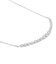 H&C ダイヤモンド スマイルライン ネックレス 1ct PT900 プラチナ/K18 ゴールド