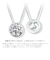 ダイヤモンド ネックレス Dカラー SIクラス フクリン 0.3ct 一粒 PT900 プラチナ/K18 ゴールド 鑑別書付