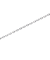 プラチナ チェーン ネックレス Pt850 アズキ 幅 1.35mm 約 3.8g 最長 45cm 長さ調整可能