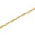 ネックレス チェーン スクリュー K18 ゴールド 線径0.33 幅 約 1.9mm 長さ 45cm