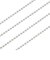 【選べる長さ40cm～60cm】シルバーチェーン ボール チェーン 幅2.5mm 長さ 40/45/50/55/60cm メンズ レディース sbc250 誕生日 プレゼントシアーズ