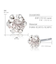 【選べる素材 K18/K18PG/プラチナ(Pt900)】ピアス レディース 18金 プラチナ ダイヤモンド ダイヤ 計0.2ct ダイヤ ゴールド 誕生日 プレゼント シアーズ