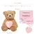 テディベア ぬいぐるみ ハート型 ジュエリーボックス ギフト セット