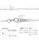 アズキチェーン 細目 シルバー925 ネックレス チェーン 線径0.25mm 幅1.2mm 60cm